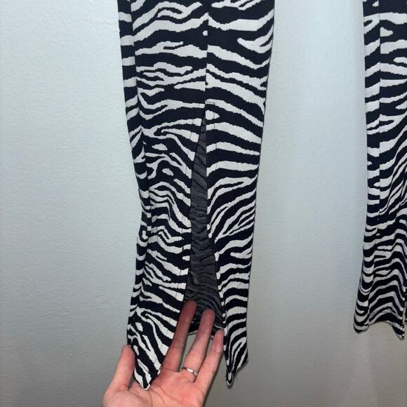 Ronny Kobo x REVOLVE “Alessandra” Zebra Split-Hem Pants – Size XS - Picture 10 of 13